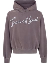 Fear Of God - "26" Classic Fit Half Raglan Hoodie - Lyst