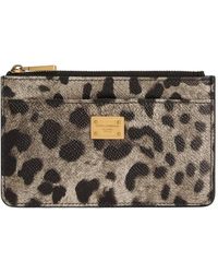 Dolce & Gabbana - Printed Wallet - Lyst