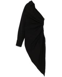 Alexander Wang Ruched One Shoulder Halter Dress | Lyst Alexander Wang Ruched One Shoulder Halter Dress | Lyst