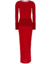 Alaïa - Wool Mini Dress - Lyst