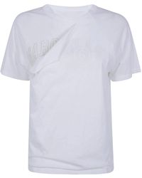 MM6 by Maison Margiela - Classic T-Shirt - Lyst
