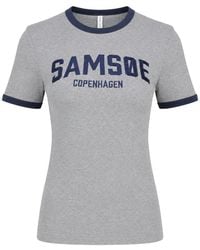 Samsøe & Samsøe - Sabond Ss 15318 T-Shirt - Lyst