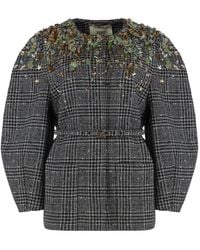 Fendi - Wool Tweed Jacket - Lyst