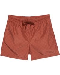 Gucci - Swimsuit With Monogram Print - Lyst