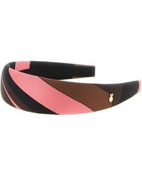 PUCCI - 'Iride' Silk Headband - Lyst