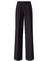 Pinko - Polyester Wool Trousers - Lyst
