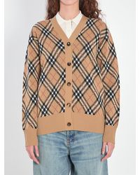 Burberry - Cardigan Check - Lyst