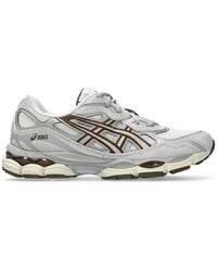 Asics - Gel-Nyc Cream Cement Sneakers - Lyst