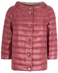 Herno - Cappa Reversinile Nylon Ultralight - Lyst