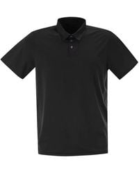 Rrd - Stretch Oxford Polo Shirt - Lyst