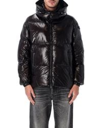 DIESEL - Down Padded Jacket With Removable Hood - Lyst