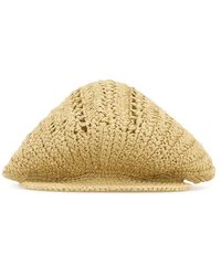 Prada - Raffia Baker Boy Hat - Lyst