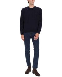 BOSS - Cotton-Blend Jeans - Lyst