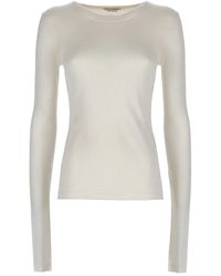 JW Anderson - Solid Round Neck T-Shirt - Lyst