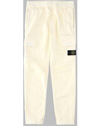 Stone Island - Boys Regular Tapered Cargo Pants - Lyst