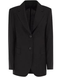 Max Mara - Mstassenzi – Pure Virgin Wool Single-Breasted Blazer - Lyst