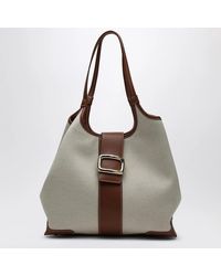Roger Vivier - Viv' Choc Medium Shopping Bag Natural Coloured - Lyst