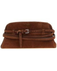 Moschino - 'Tie Me' Big Clutch - Lyst