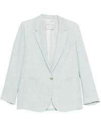 forte_forte - Linen Single-Breasted Jacket - Lyst