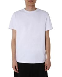 Moschino - Round Neck T-Shirt - Lyst