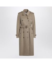 Burberry - Mélange Double-Breasted Cashmere Coat - Lyst
