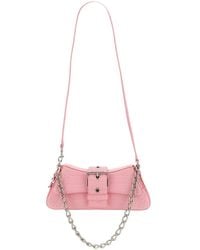 Balenciaga - Lindsay Shoulder Bag With Crocodile Workmanship - Lyst