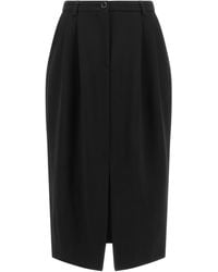 Dolce & Gabbana - Dolce & Gabbana 'Identity' Collection Skirt - Lyst