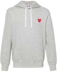 COMME DES GARÇONS PLAY - Cotton Hoodie - Lyst