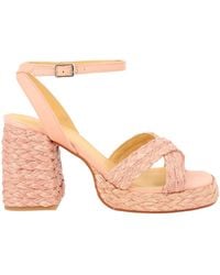 Castañer - Castañer Multicolour Raffia Leather - Lyst