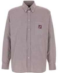 Fendi - Sh.Comfort B.D. Oxford+Ff Embr - Lyst