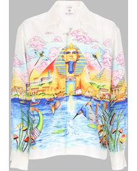 CASABLANCA - Camicia "Egypt As It Was" - Lyst