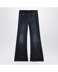 Balenciaga - Jeans With Curved Waist - Lyst