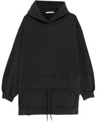 Alexander Wang - Dropped Waist Hoodie Dress - Lyst