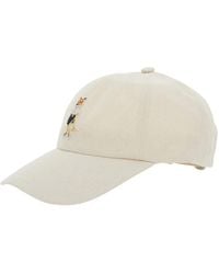 Maison Kitsuné - Dressed Fox Baseball Cap - Lyst