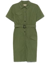 Woolrich - Cotton Shirt Dress - Lyst