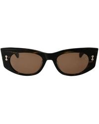 Akoni - Dark Tortoise Acetate Sunglasses - Lyst