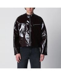 Séfr - Séfr Ristretto Racer Coated Linen Jacket - Lyst