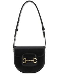 Gucci - Leather Mini Horsebit 1955 Shoulder Bag - Lyst