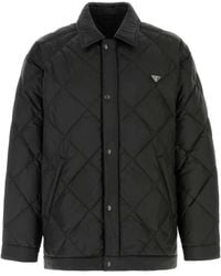 Prada - Polyester Down Jacket - Lyst