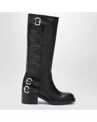 Chloé - Dakota Knee-High Biker Boots - Lyst