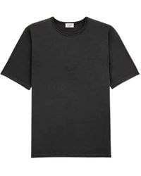 Saint Laurent - Cotton T-Shirt - Lyst