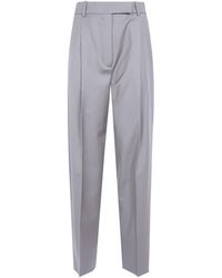 Rohe - "Daria" Single Pleat Tapered Trousers - Lyst
