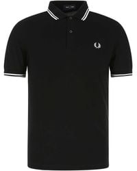 Fred Perry - Twin Tipped Polo T Shirt - Lyst