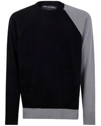 Y-3 - Viscose Blend Crew-Neck Sweater - Lyst