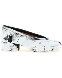 Maison Margiela - 'Tabi' Heeled Ballet Flats - Lyst