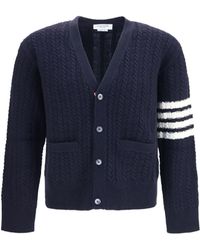 Thom Browne - V-Neck Sweater - Lyst