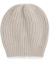 Brunello Cucinelli - Cashmere Beanie With Sequins - Lyst