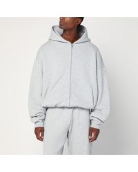 Entire studios - Zip Cotton Sweatshirt - Lyst