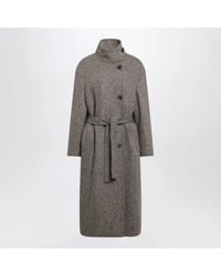 Brunello Cucinelli - Sparkling Camel And Virgin Wool Coat - Lyst