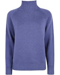 Rossopuro - Long Sleeved Turtle Neck Sweater - Lyst